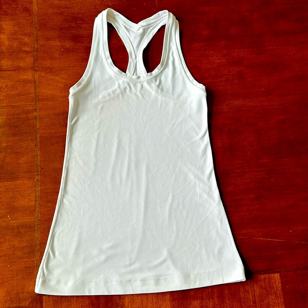 Lululemon Nulu Tank Top White Size 4